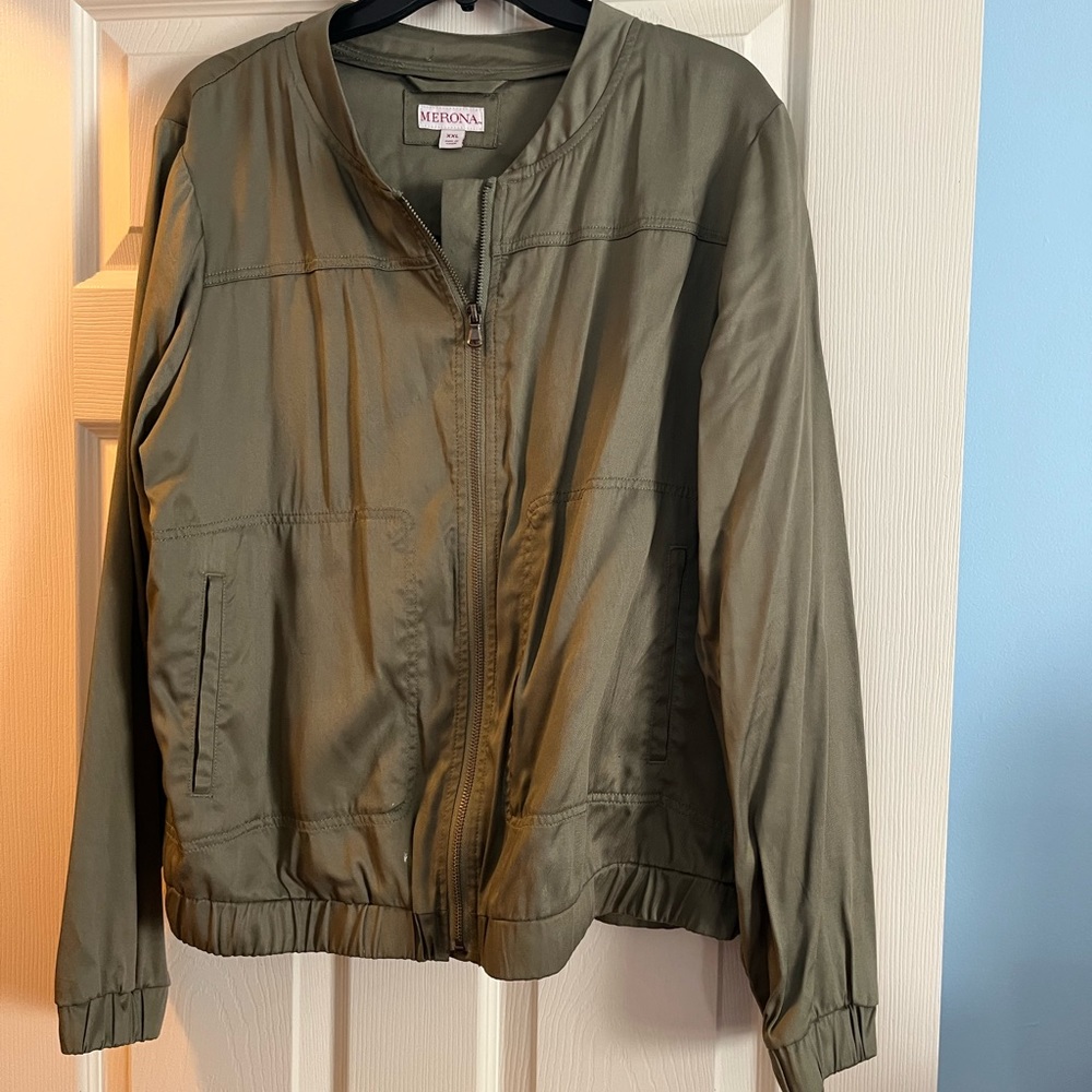 Olive jacket by merona
